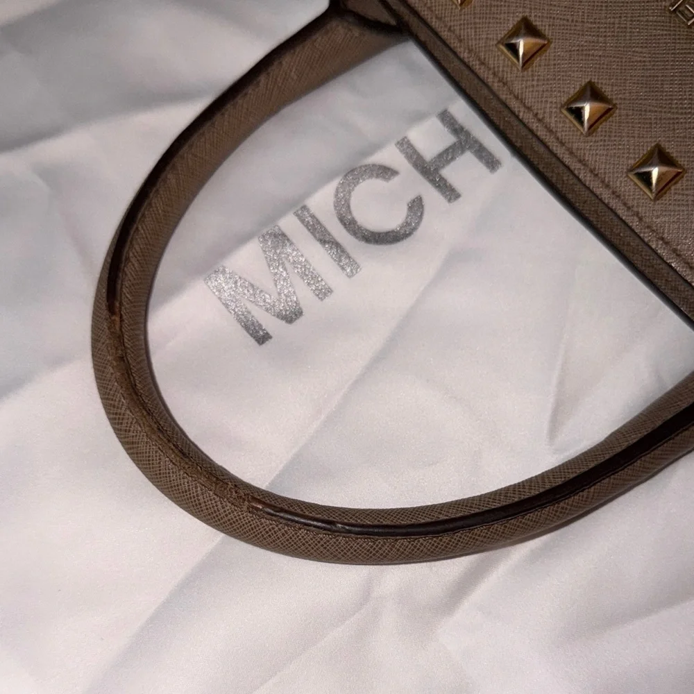 Michael Kors Studded Handbag - Picture 8 of 8